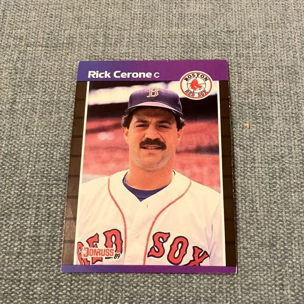 1989 Donruss Boston Red Sox Baseball Card Trading Card